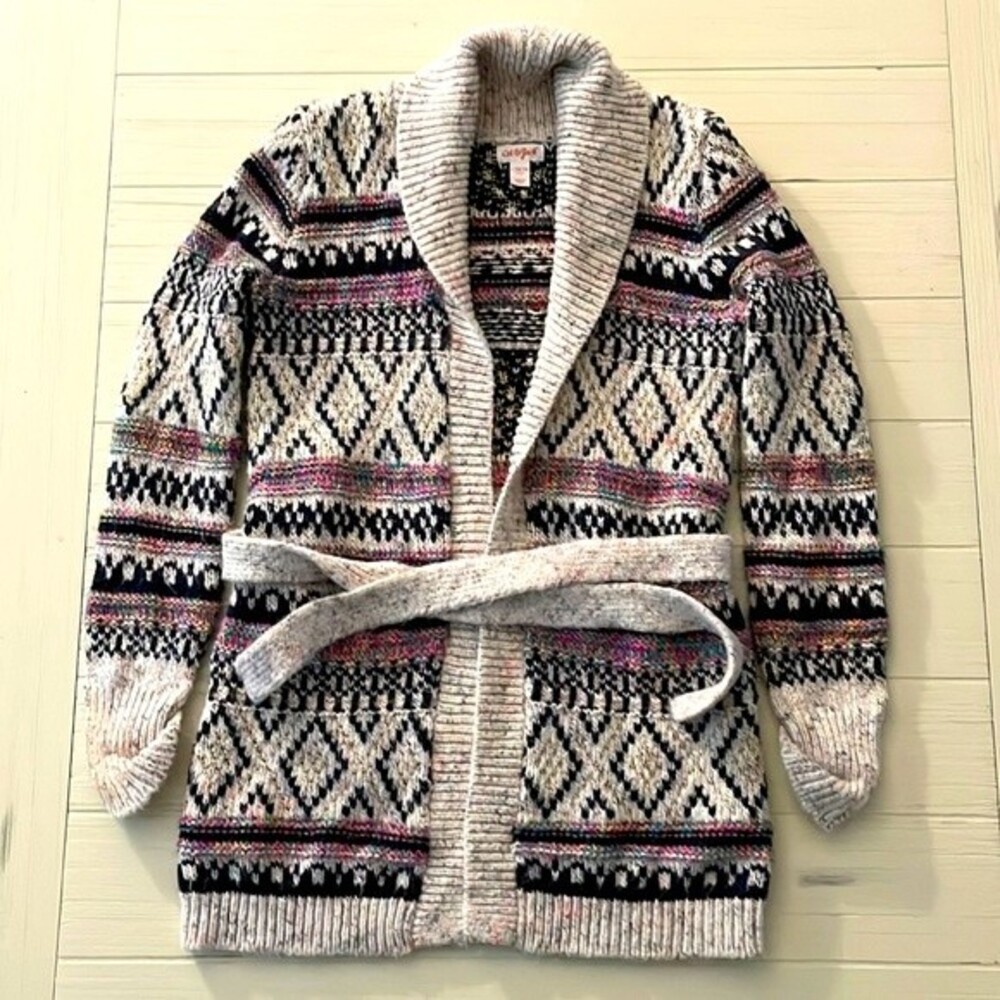Cat & Jack Woven Cardigan Size L 10-12 or Adult XS. Super soft and snugg…